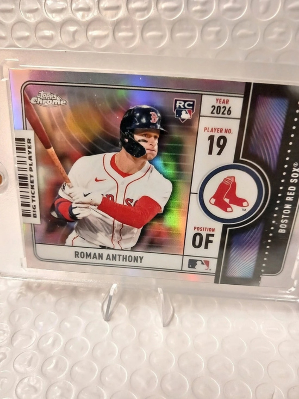 Topps 2026 Topps Chrome Roman Anthony Big Ticket(RC) Player RC BTP-23